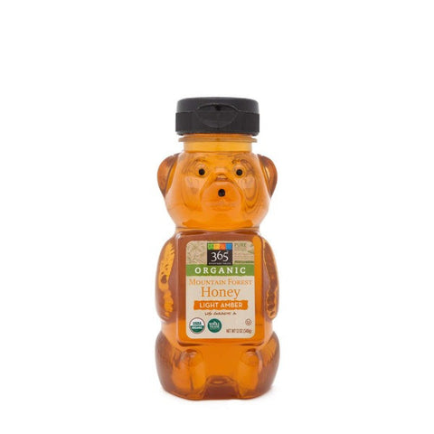 365 Organic Mountain Forest Light Amber Honey