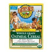 Earth's Best Organic Baby First Solid Food Whole Grain Oatmeal Cereal