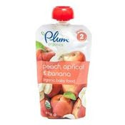 Plum Baby Peach, Apricot & Banana Stage 2 Baby Food