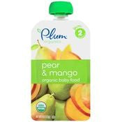 Plum Baby Pear and Mango Baby Food