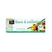 365 Storage Snack Bags