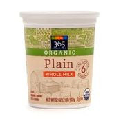 365 Whole Milk Plain Yogurt