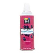 365 Non-Fat Sugar-Free Whipped Topping