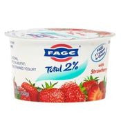 Fage Total 2% with Strawberry Lowfat Greek Strained Yogurt